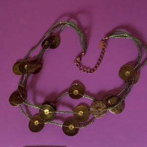 🎁3 for $15 🎁 Green beaded 3-layer necklace